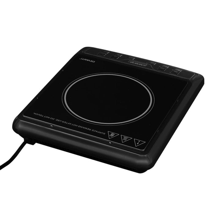 Devanti Electric Induction Cooktop Portable Cook Top Ceramic Kitchen Hot Plate -Home Living Store - -