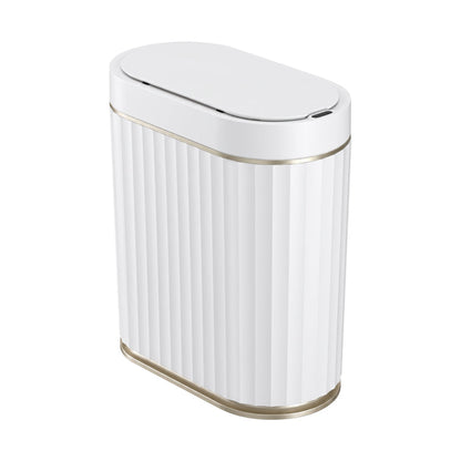 Devanti Sensor Bins 7L Motion Sensor Trash Can Slim Touchless Automatic Waste Bin White
