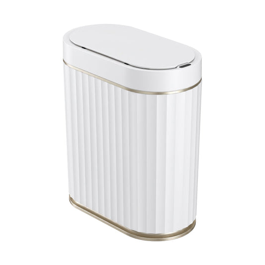 Devanti Sensor Bins 7L Motion Sensor Trash Can Slim Touchless Automatic Waste Bin White