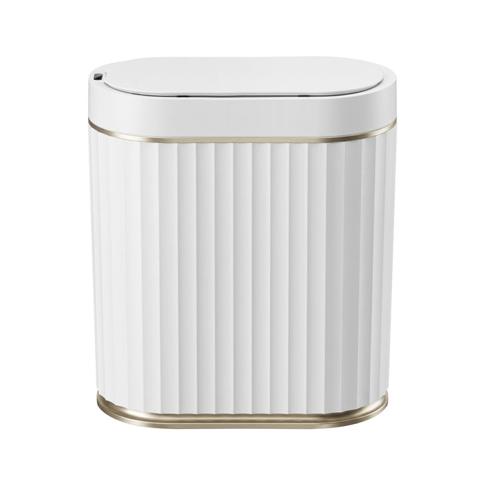 Devanti Sensor Bins 7L Motion Sensor Trash Can Slim Touchless Automatic Waste Bin White
