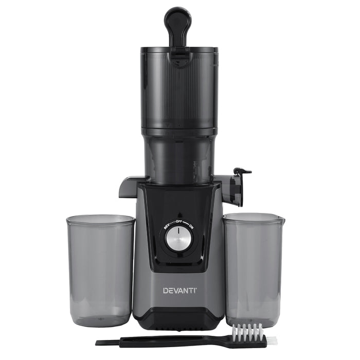 DEVANTI Slow Juicer Cold Press 200W for Fruit Vegetable Juice