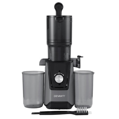 DEVANTI Slow Juicer Cold Press 200W for Fruit Vegetable Juice