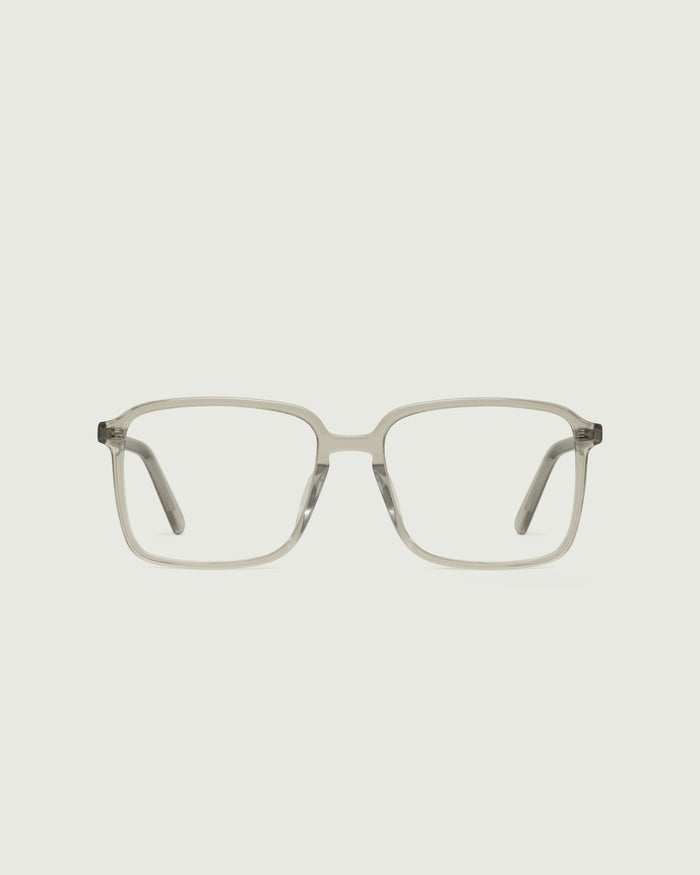 Mint Chocolate::Dex Eyeglasses square two toned acetate front