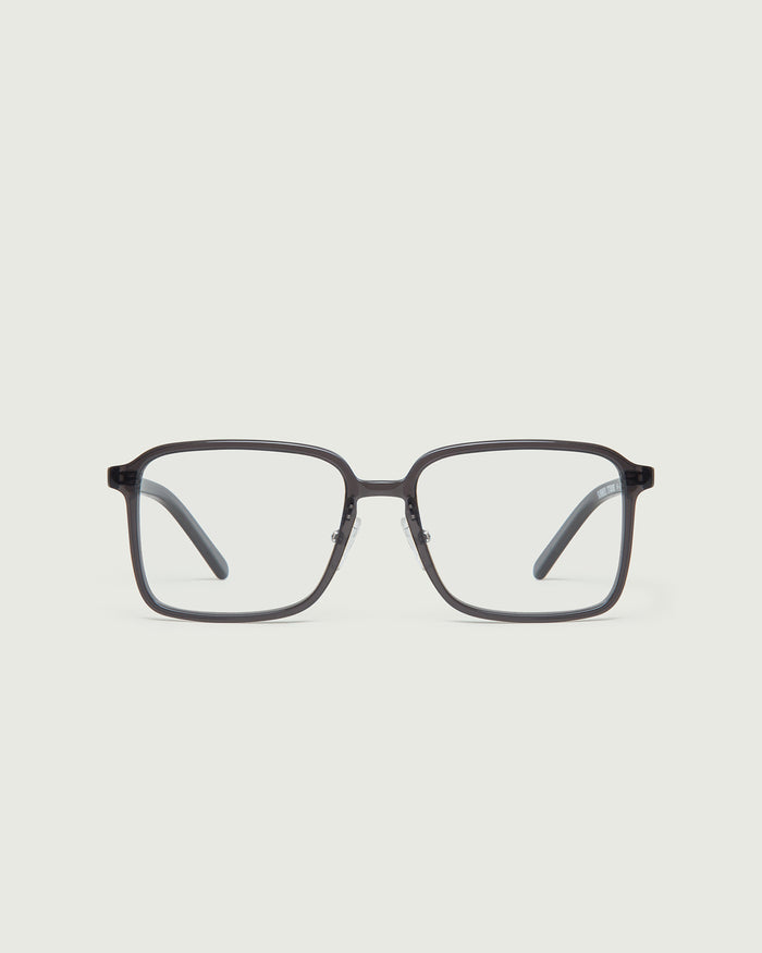 Ant::Dex+ Eyeglasses square black castor seed front