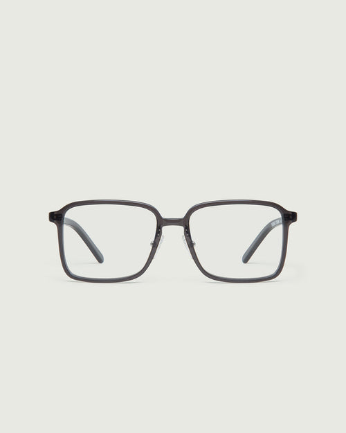 Ant::Dex+ Eyeglasses square black castor seed front