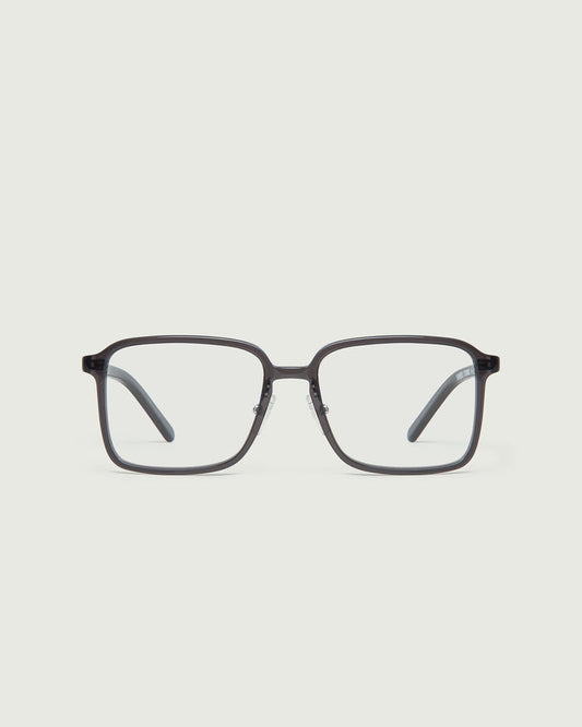 Ant::Dex+ Eyeglasses square black castor seed front