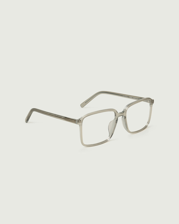 Mint Chocolate::Dex Eyeglasses square two toned acetate front diagonal
