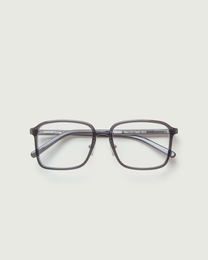 Ant::Dex+ Eyeglasses square black castor seed top
