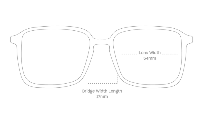 measurement::lens width Dex+ Eyeglasses square acetate