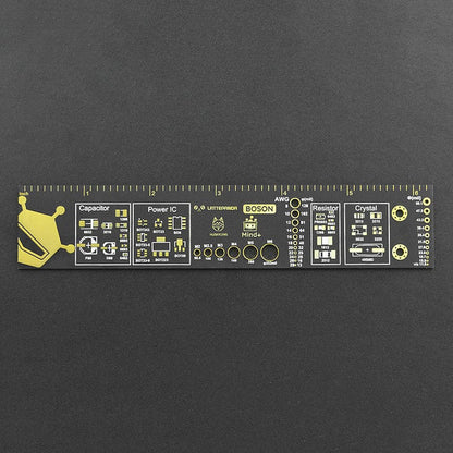 DFRobot PCB Engineering Ruler - Mini (6.3") by DFRobot - The Pi Hut