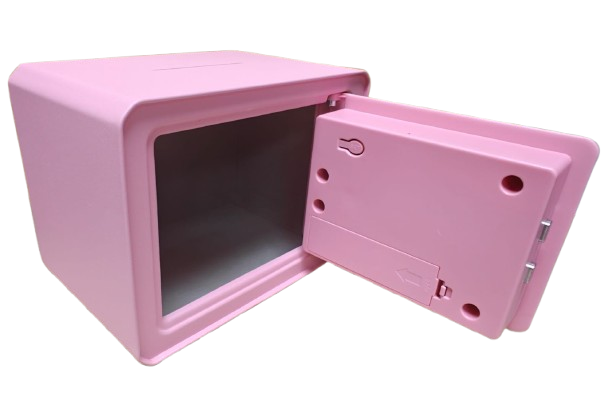 Digital Safe Box-Metal/Pink