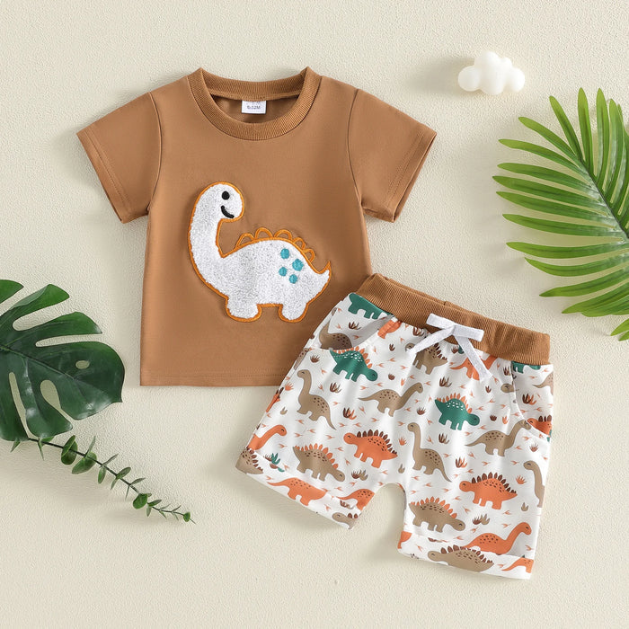 DINOSAUR Brown Summer Outfit