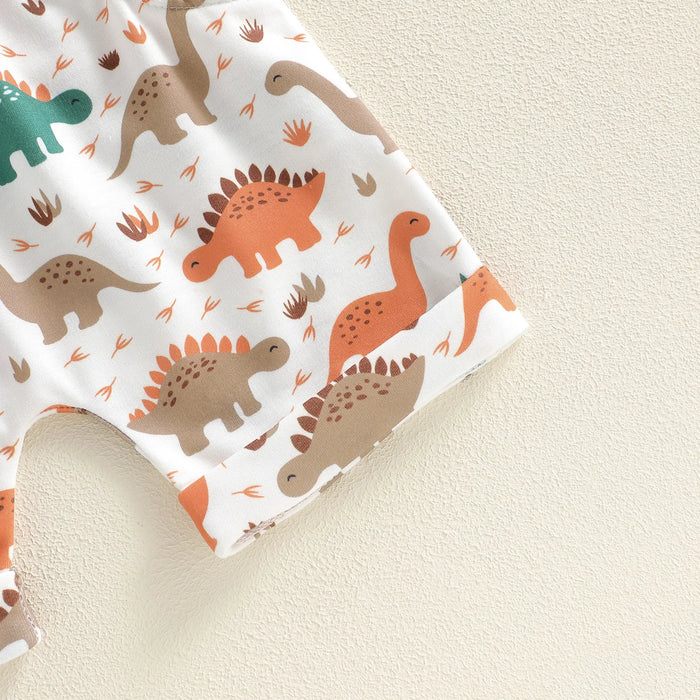 DINOSAUR Brown Summer Outfit