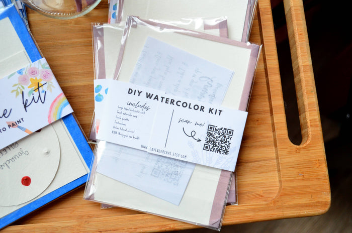 DIY Watercolor Painting Kit
