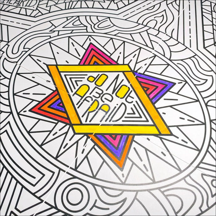Do Not Be Afraid Coloring Page & Poster