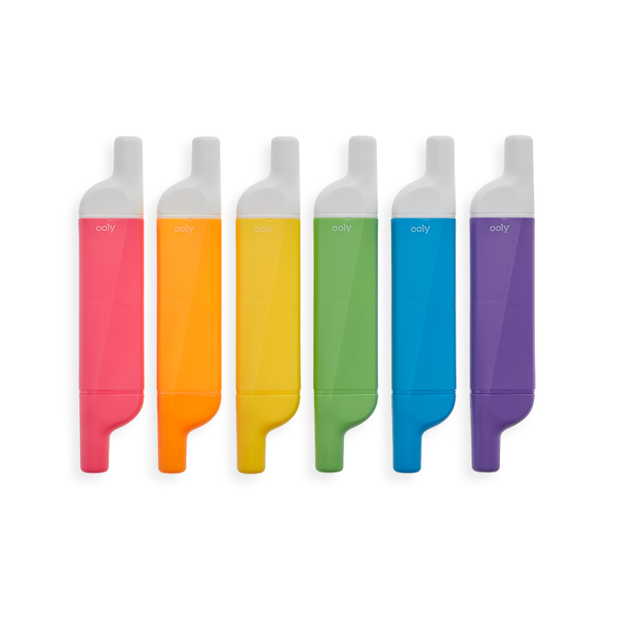 Image of Do-Overs Erasable Highlighters lined up in a row