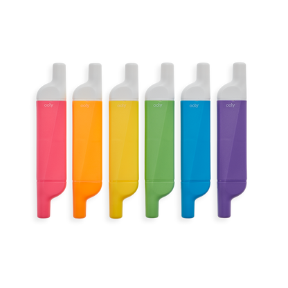 Image of Do-Overs Erasable Highlighters lined up in a row