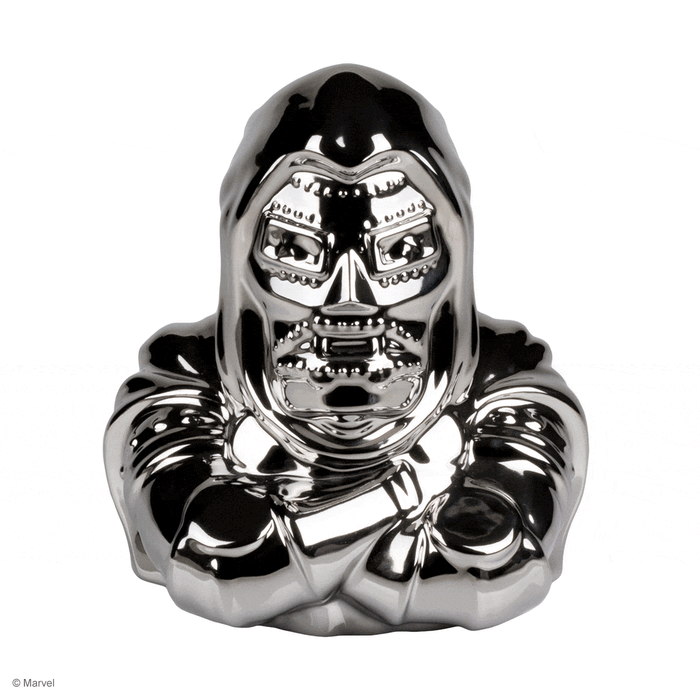 Doctor Doom Tiki Mug - Metal Face
