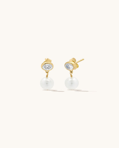 Dream Drop Moissanite Earrings