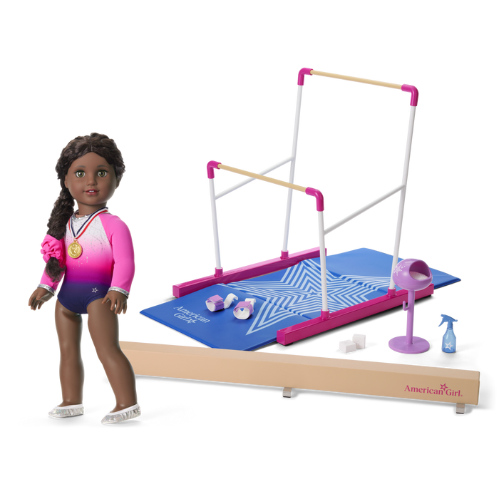 Dream Routine Gymnastics Set & Outfit for 18-inch Dolls