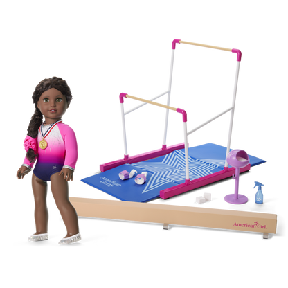 Dream Routine Gymnastics Set & Outfit for 18-inch Dolls