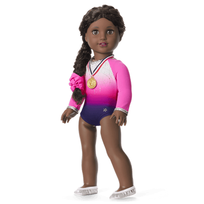 Dream Routine Gymnastics Set & Outfit for 18-inch Dolls