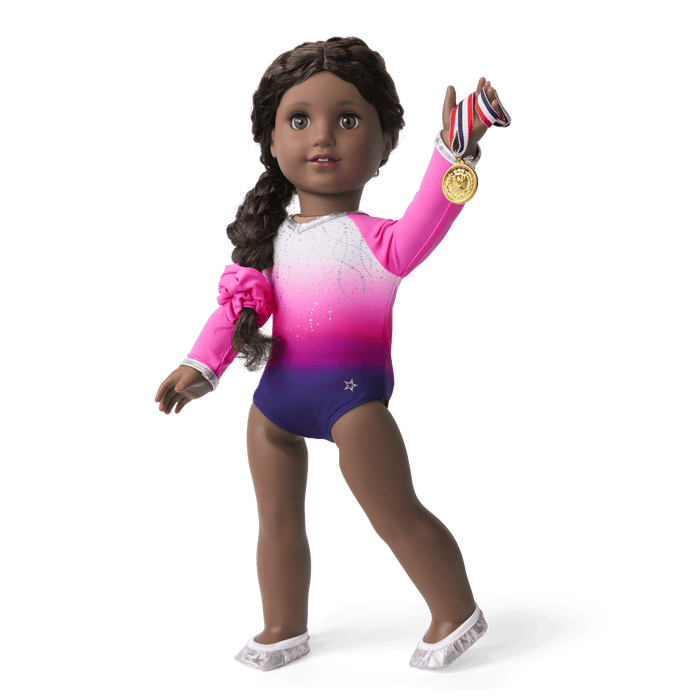 Dream Routine Gymnastics Set & Outfit for 18-inch Dolls