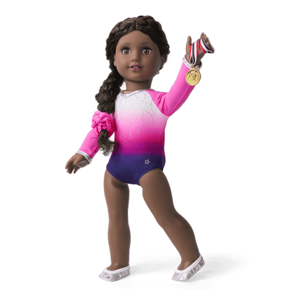 Dream Routine Gymnastics Set & Outfit for 18-inch Dolls