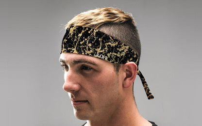Dripping Gold Flex Tie Headband - View 4