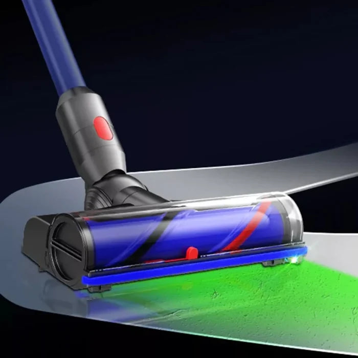 Dyson V7 V8 V10 V11 V15 High Torque Turbo Brush Head With Green LED Dust Display | SV22 SV15 SV28 SV14 SV27 SV12 SV25 SV10 SV11 968266-02 968266-04 967483-03 967483-04 967483-05