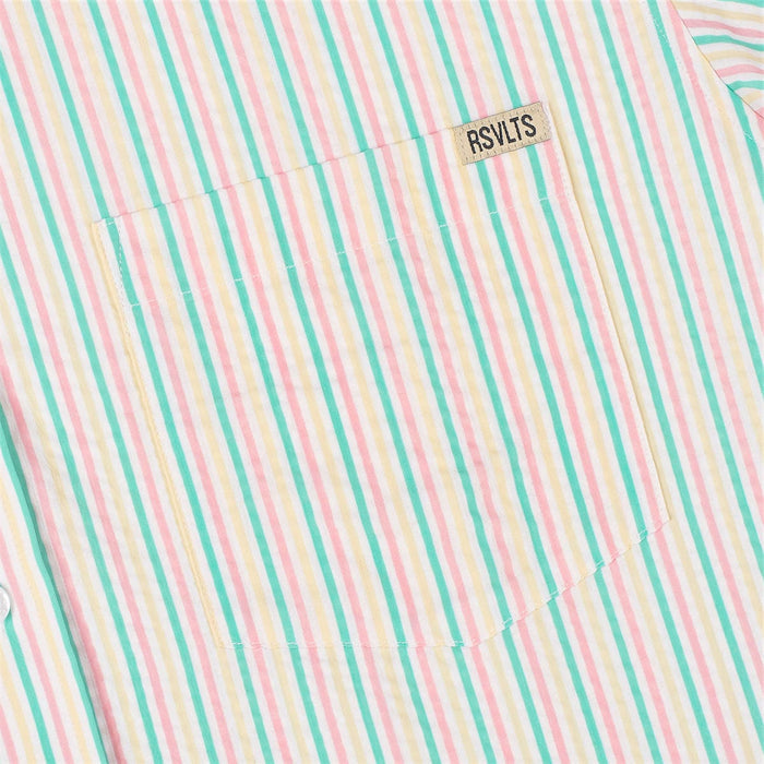 RSVLTS RSVLTS Short Sleeve Shirt Easy Does It – Stretch Seersucker Short Sleeve Shirt Easy Does It – Stretch Seersucker Short Sleeve Shirt