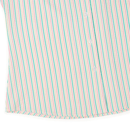RSVLTS RSVLTS Women's Short Sleeve Shirt Easy Does It –  Women's Stretch Seersucker Short Sleeve Shirt Easy Does It –  Women's Stretch Seersucker Short Sleeve Shirt