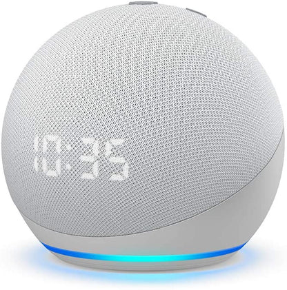 Echo Dot with Clock (5th Gen, 2022 release) | Smart speaker with Alexa