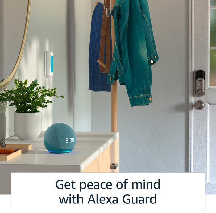 Echo Dot with Clock (5th Gen, 2022 release) | Smart speaker with Alexa