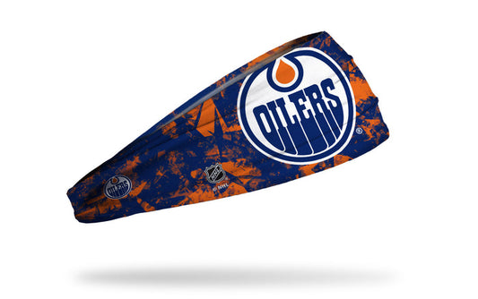 Edmonton Oilers: Barnburner Big Bang Lite Headband - View 1