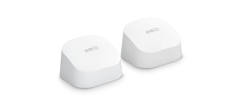 eero 6 - 1 gateway + 1 extender (2 pack)