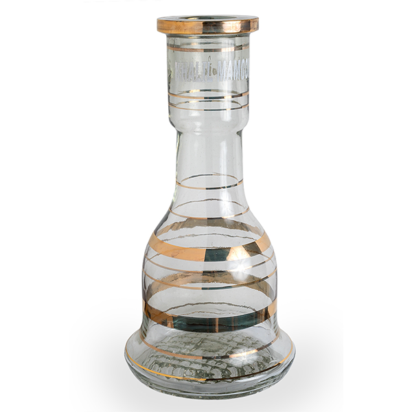 Egyptian Hookah Glass Base 12" Tall