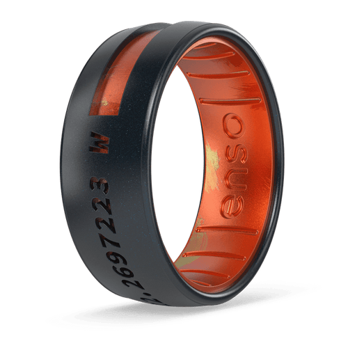 Chris Burkard Silicone Ring - Eldfjall Band Coordinate