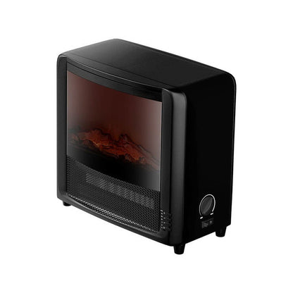 Electric Fireplace 3D Flame Effect Timer Portable Indoor Heater 2000W -Home Living Store - -