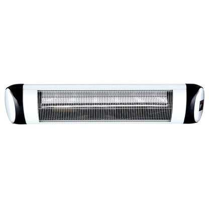 Electric Infrared Patio Heater Radiant Strip Indoor Outdoor Heaters Remote Control 1500W -Home Living Store - -