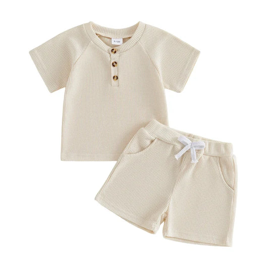 ELIJAH Waffle Knit Outfit