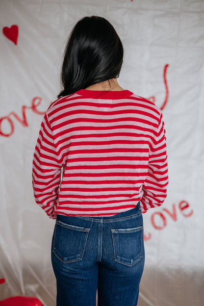 Ellen Striped Cardigan