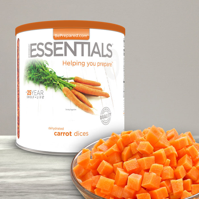 Carrot Dices Large #10 Can