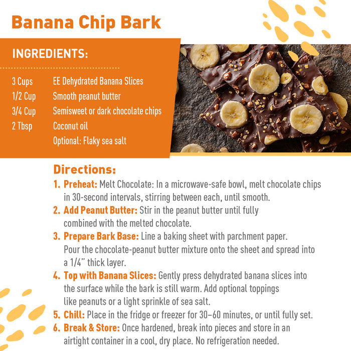 Emergency Essentials® Dehydrated Banana Slices Large #10 Can