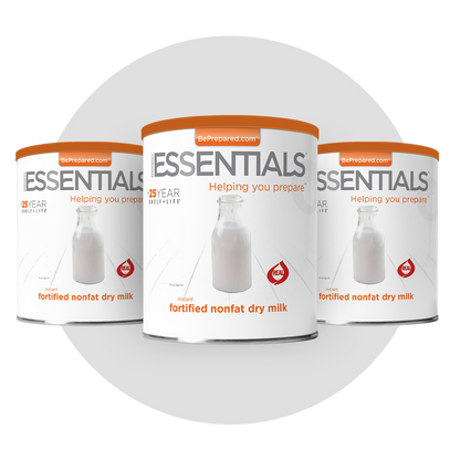 3 Pack of Fortified Nonfat Dry Milk