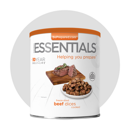 Single Pack of Freeze-Dried Beef Dices