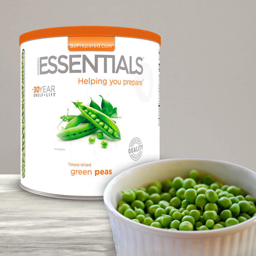 Freeze-Dried Green Peas Large #10 Can