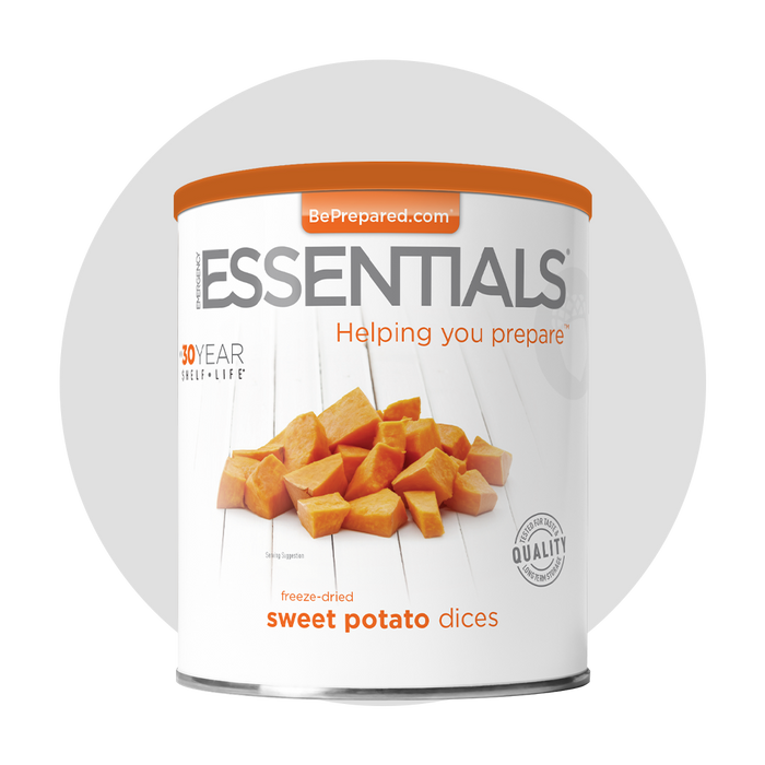 Single Pack of Freeze-Dried Sweet Potato Dices