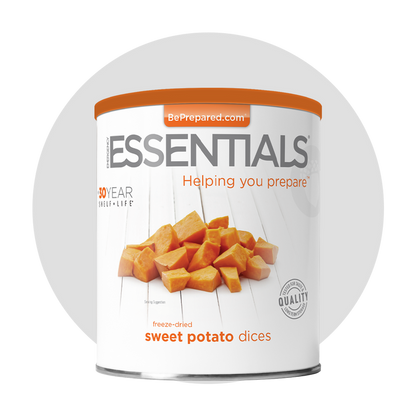 Single Pack of Freeze-Dried Sweet Potato Dices
