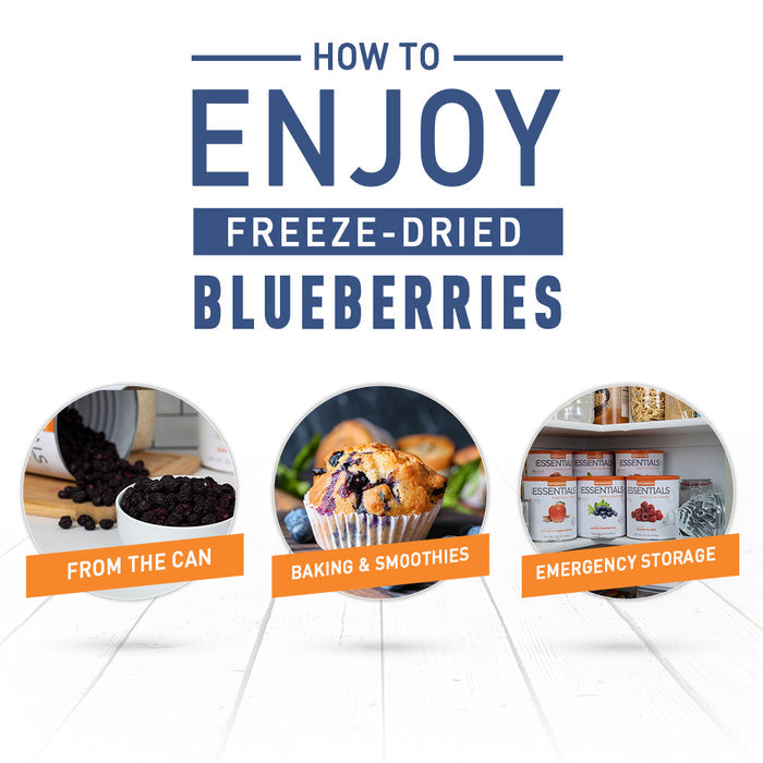 Freeze-Dried Whole Blueberries